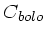 $ C_{bolo}$