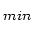 $ _{min}$